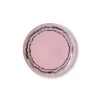 HK Living KST0219 Bubble dessertbord ø 17,5 cm aardewerk 2 s