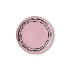 HK Living KST0219 Bubble dessertbord ø 17,5 cm aardewerk 2 s