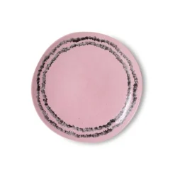 HK Living KST0214 Bubble side plate ø 22 cm aardewerk 2 stuk