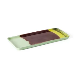 HK Living KST0226 Cherry Cake Tray 31,8 x 13,5 cm aardewerk