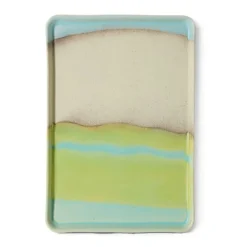 HK Living KST0229 Glint Large Tray 33 x  22,5 cm aardewerk