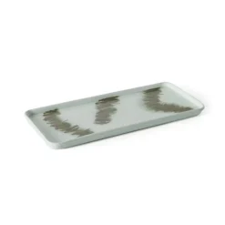 HK Living KST0227 Tide Cake Tray 31,8 x 13,5 cm aardewerk