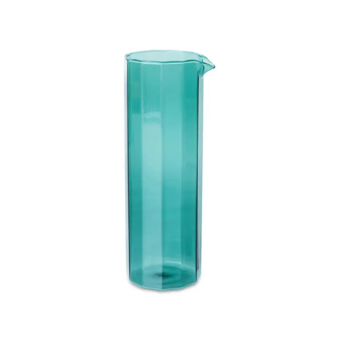 HK Living KTG0008 Sunlit karaf 1,1 liter glas Teal
