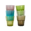 HK Living KTG0011 waterglas ø 8,5 cm diverse kleuren 6-delig