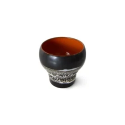 HK Living 70's ACE7267 Basalt Lungo mok 200 ml aardewerk 2-delig