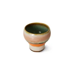 HK Living 70's ACE7267 Basalt Lungo mok 200 ml aardewerk 2-delig