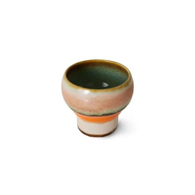 HK Living 70's ACE7267 Basalt Lungo mok 200 ml aardewerk 2-delig
