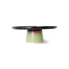 HK Living 70's ACE7277 Licorice taartplateau ø 26 cm