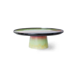 HK Living 70's ACE7277 Licorice taartplateau ø 26 cm