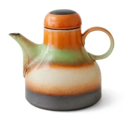 HK Living 70's ACE7294 Morning koffiepot 990 ml aardewerk