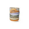 HK Living 70's ACE7259 Reef dessertschaal ø 12,5 cm aardewerk 4-delig