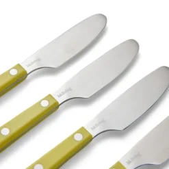 HK Living 70's KCU0022 botermes Lemon 4 stuks
