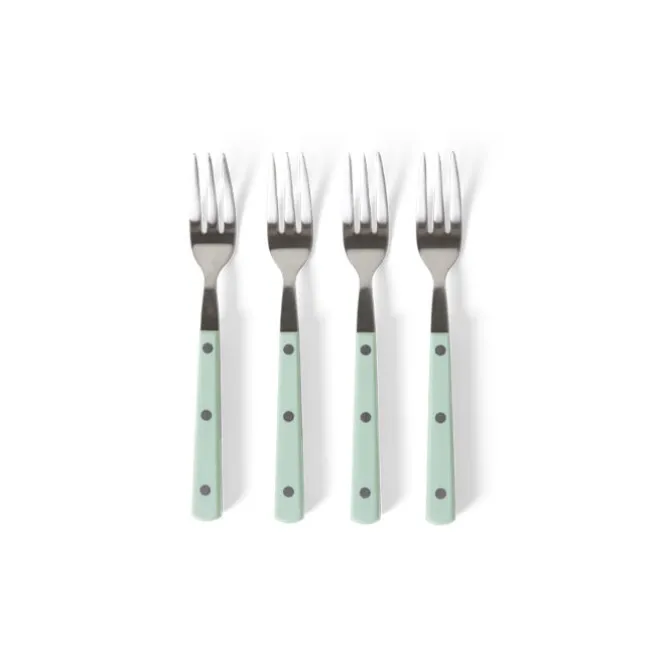 HK Living 70's KCU0023 dessertvork Mint 4 stuks
