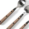 HK Living 70's KCU0024 theelepel Taupe 4 stuks