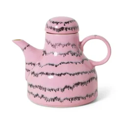 HK Living 70's KST0190 Bubble koffiepot 990 ml aardewerk