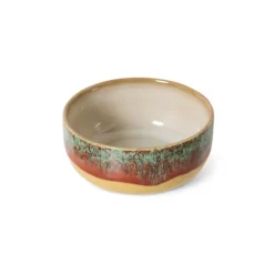 HK Living 70's KST0099 Cove dessertkom ø 12,5 cm aardewerk