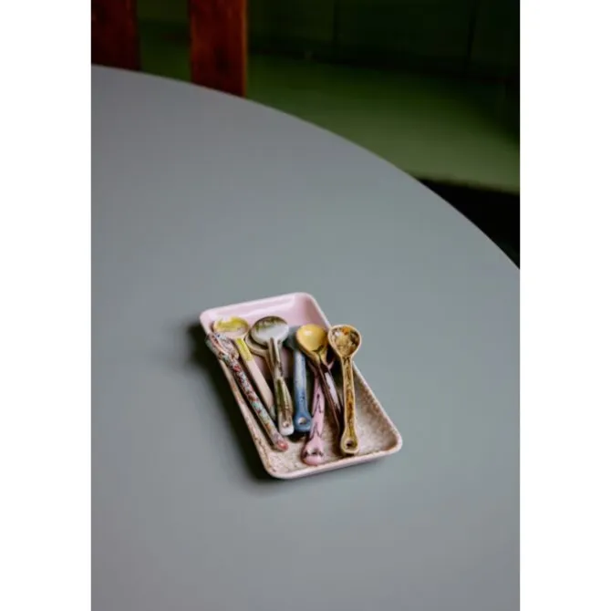 HK Living 70's KST0199 Muse schaal rechthoek aardewerk