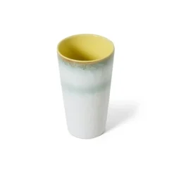 HK Living 70's KST0147 Petal Latte Macchiatomok 280 ml aardewerk