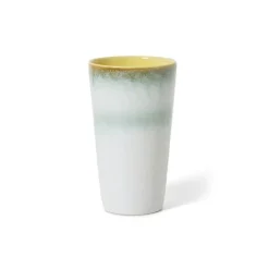 HK Living 70's KST0147 Petal Latte Macchiatomok 280 ml aardewerk