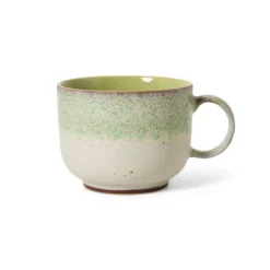 HK Living 70's KST0151 Slush theekop 425 ml aardewerk