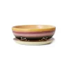 HK Living 70's KST0057 Sunset Berry Bowl ø 17,3 cm aardewerk 2-delig