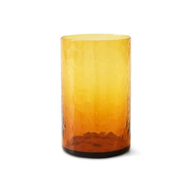 HK Living 70's KTG0013 Amber drinkglas 400 ml