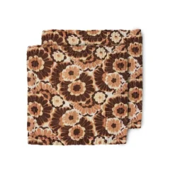 HK Living TOT4048 Floral servet 30 x 30 cm katoen Vintage