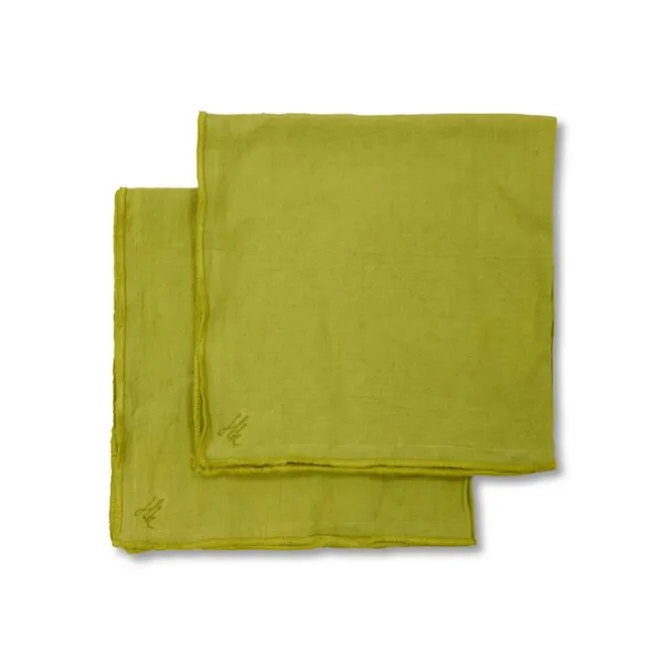 HK Living TTL0012 Ease servet 50 x 50 cm Citrus 2 stuks