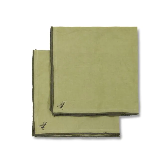 HK Living TTL0014 Ease servet 50 x 50 cm Dune 2 stuks