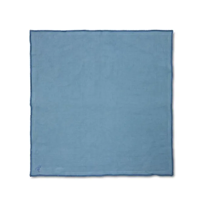HK Living TTL0015 Ease servet 50 x 50 cm Mist Blue 2 stuks