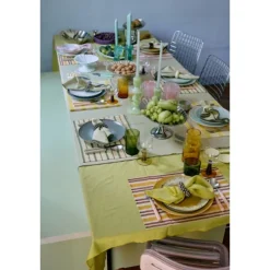 HK Living TTL0019 Ease tafelkleed 160 x 300 cm Rosette