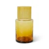 HK Living Tube KTG0002 karaf 800 ml glas Amber