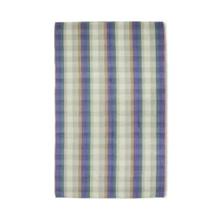 HK Living Vida TTL0003 tafelkleed 140 x 220 cm mint/cobalt