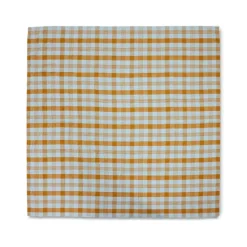 HK Living Vida TTL0002 tafelkleed 180 x 180 cm amber/blue