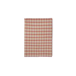 HK Living Vida TTL0008 theedoek 50 x 70 cm strawberry/cream