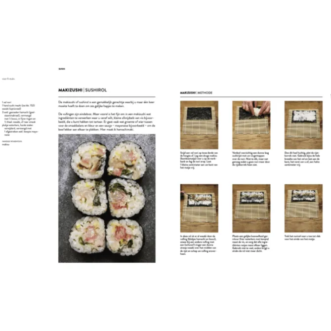 Homakase : stap voor stap home made sushi