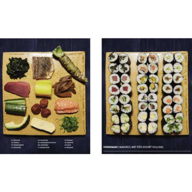 Homakase : stap voor stap home made sushi