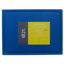 1821 Horeca snijplank met sapgeul 40 x 30 x 1,5 cm blauw