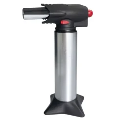 Hotery Double Flame gasbrander aluminium zwart