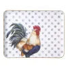 Ihr Albert Rooster Dienblad 36 x 28 cm wilgenhout blauw