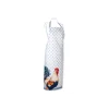 Ihr Albert Rooster Schort 70 x 100 cm katoen wit blauw