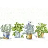 Ihr Aromatic Herbs Placemat 43 x 29 cm kunststof groen