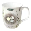 Ihr Eggs And Feathers Beker 375 ml porselein crème