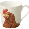 Ihr Farm Hen beker 350 ml porselein cream