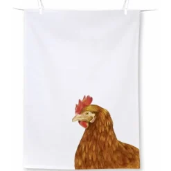 Ihr Farm Hen theedoek 70 x 50 cm katoen