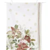 Ihr Poinsettia Bouquet theedoek 70 x 50 cm katoen crème