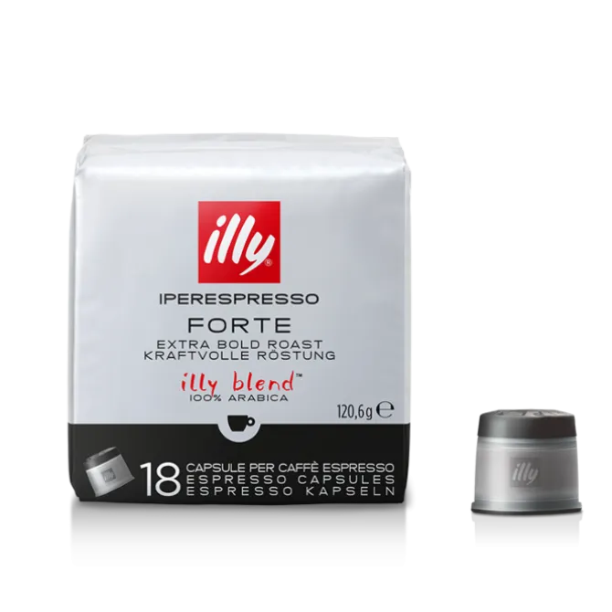 Illy Iperespresso Forte 18 koffiecapsules