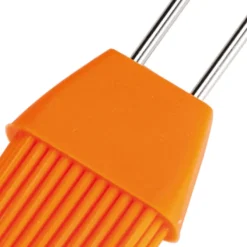 Inoxibar bakkwast 23 cm silicone oranje