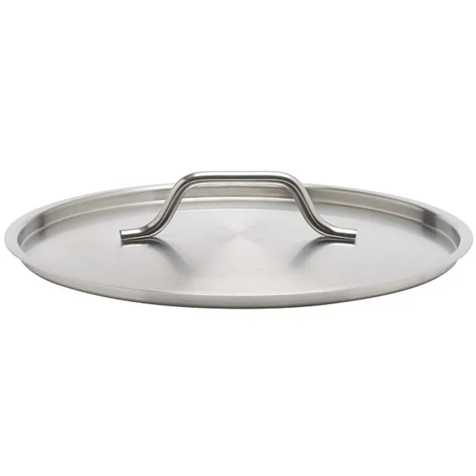 Inoxibar deksel ø 28 cm rvs mat