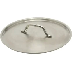 Inoxibar deksel ø 32 cm rvs mat